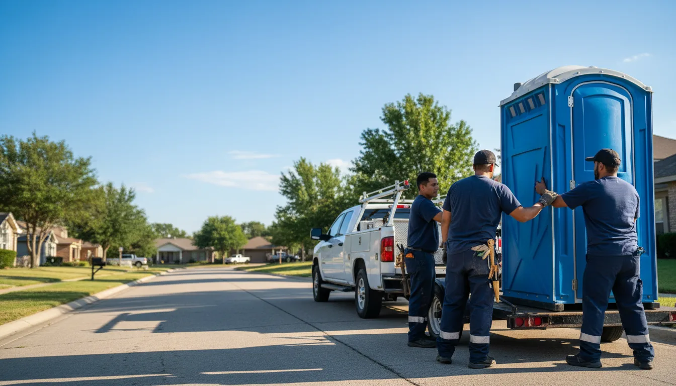Portable Toilet Rental in Sunflower, AL near me